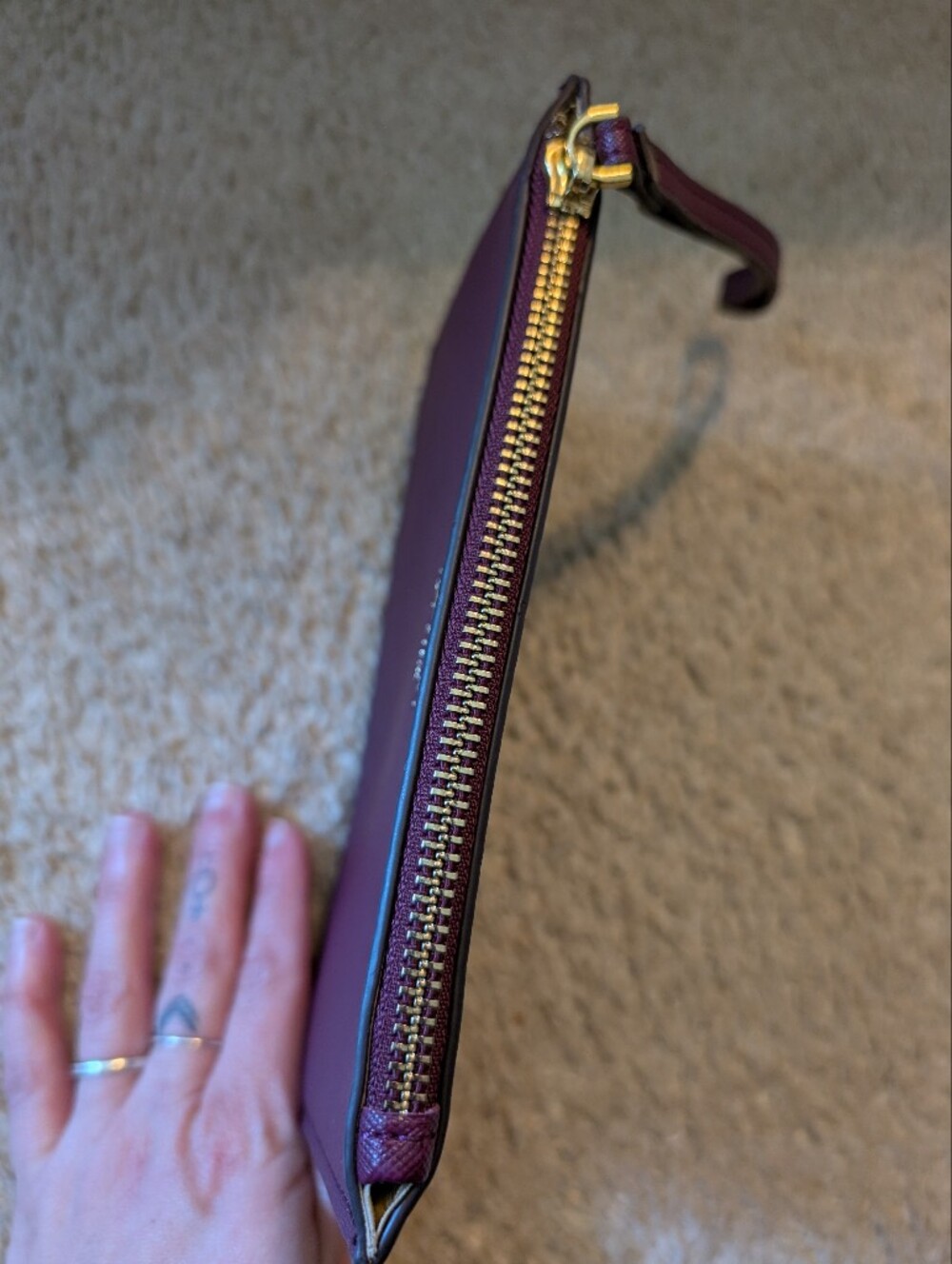 Kate Spade New York Plum Wristlet Pouch - Picture 4 of 8